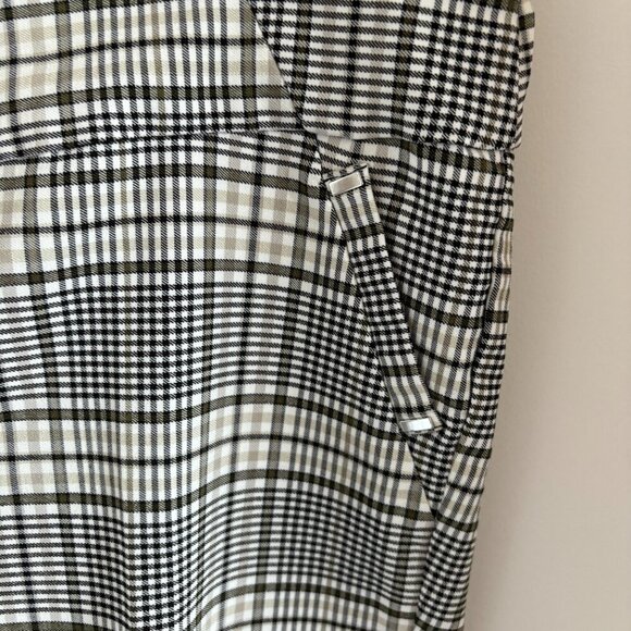SOHO Apparel Ltd Pants Plaid Tapered to Ankle Pull Up Women’s Size XL Like NEW - Picture 6 of 7